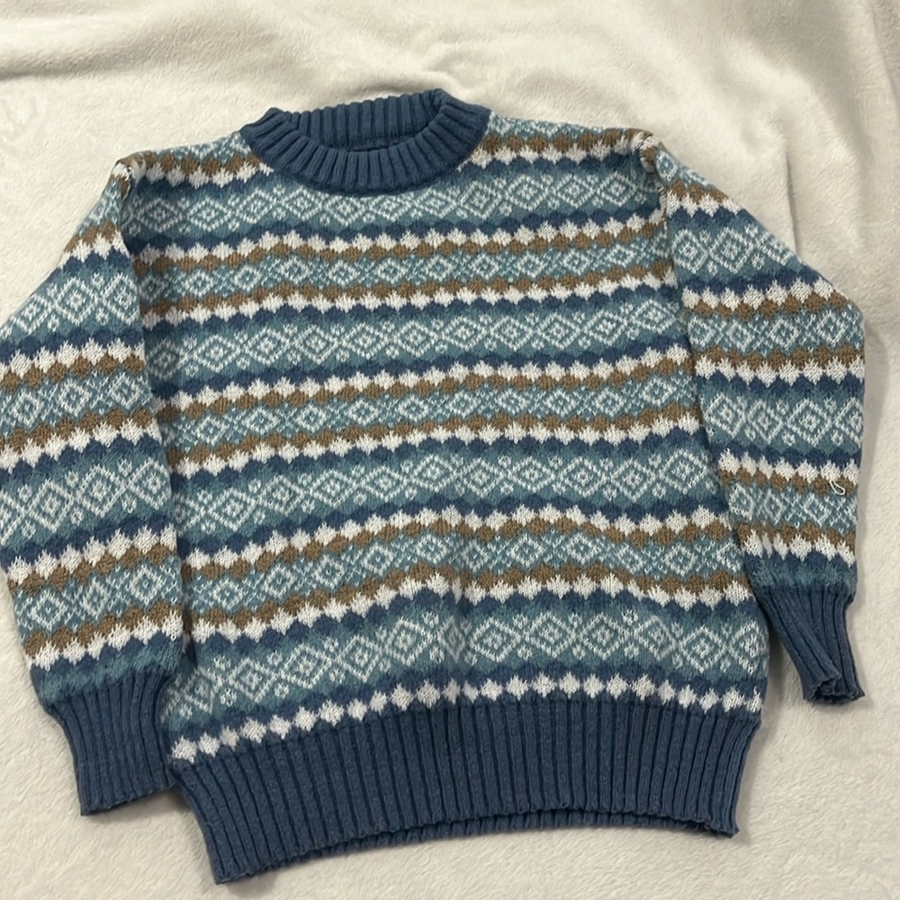 Blue Christmas sweater